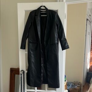 Zara Black Leather Jacket